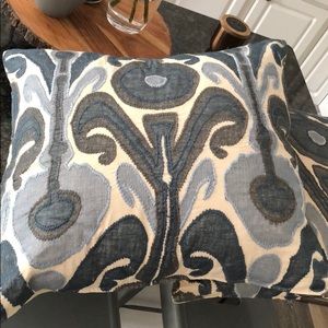 Pottery Barn Ikat Euro Shams (2)